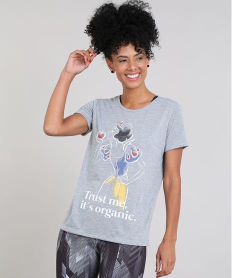 Blusa-Feminina-Branca-de-Neve-Manga-Curta-Decote-Redondo-Cinza-Mescla-9541914-Cinza_Mescla_1