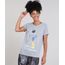 Blusa-Feminina-Branca-de-Neve-Manga-Curta-Decote-Redondo-Cinza-Mescla-9541914-Cinza_Mescla_1