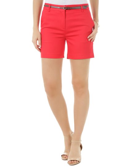 Short-em-Piquet-com-Cinto-Vermelho-8408968-Vermelho_1 Short-em-Piquet-com-Cinto-Vermelho-8408968-Vermelho_1