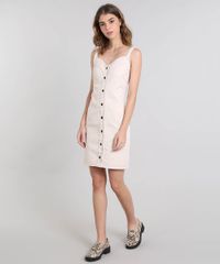 Vestido-Feminino-Mindset-com-Botoes-e-Recortes-em-Sarja-Bege-9585914-Bege_3