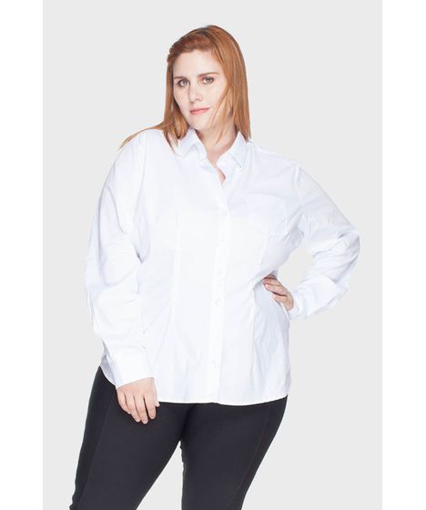 camisa com elastano