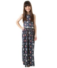 Vestido-Longo-Frozen-com-Cinto-Azul-Marinho-8470045-Azul_Marinho_1
