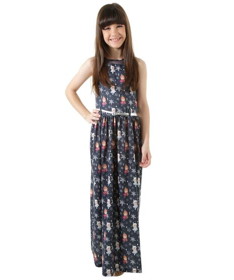 Vestido-Longo-Frozen-com-Cinto-Azul-Marinho-8470045-Azul_Marinho_1