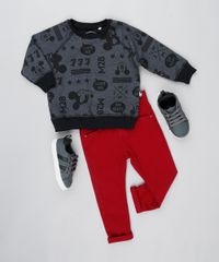 Blusao-Infantil-Mickey-Mouse-Raglan-em-Moletom--Cinza-Mescla-Escuro-9528484-Cinza_Mescla_Escuro_3 Blusao-Infantil-Mickey-Mouse-Raglan-em-Moletom--Cinza-Mescla-Escuro-9528484-Cinza_Mescla_Escuro_3