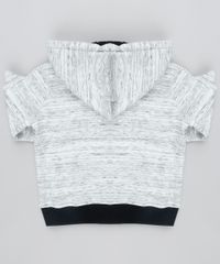 Jaqueta-Infantil-com-Capuz-em-Moletom--Cinza-Claro-9358498-Cinza_Claro_2
