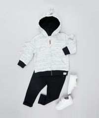 Jaqueta-Infantil-com-Capuz-em-Moletom--Cinza-Claro-9358498-Cinza_Claro_3