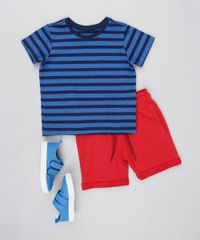 Bermuda-Infantil-com-Bolsos-em-Moletom--Vermelho-9548922-Vermelho_3