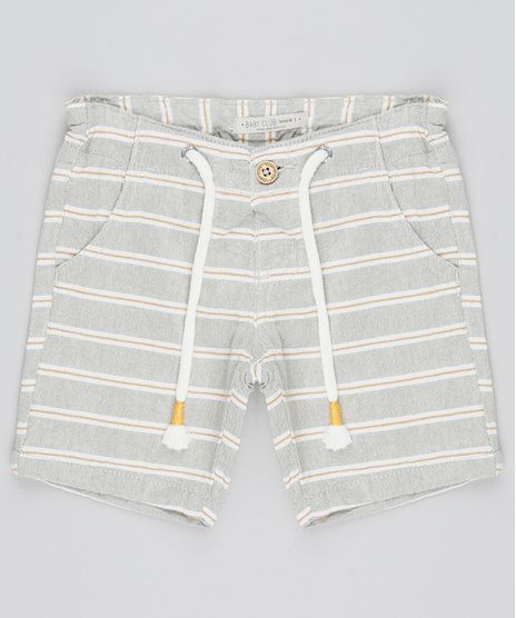 Bermuda-Infantil-Listrada-Kaki-9527108-Kaki_1