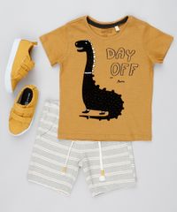Camiseta-Infantil-Dinossauro-Flocado-Manga-Curta-Caramelo-9530769-Caramelo_3