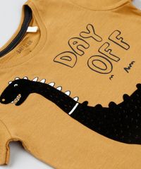 Camiseta-Infantil-Dinossauro-Flocado-Manga-Curta-Caramelo-9530769-Caramelo_4