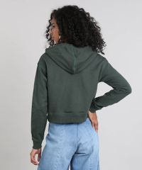 Blusao-Feminino-em-Moletom--New-York--com-Capuz-Verde-Escuro-9462583-Verde_Escuro_2
