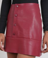 Saia-Reta-Feminina-Com-Botoes-Vinho-9392875-Vinho_4