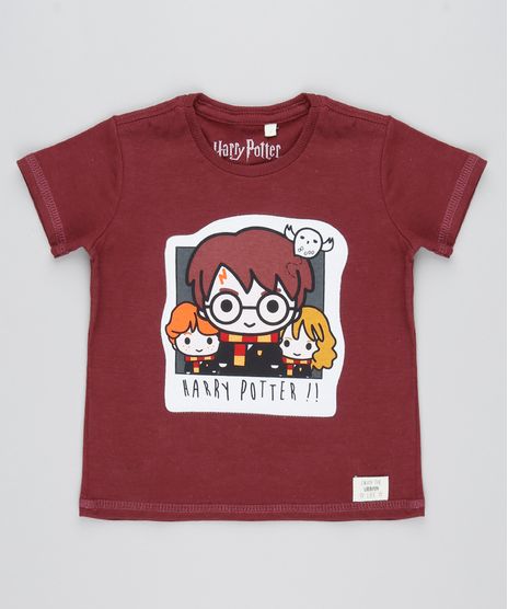 Camiseta-Infantil-Harry-Potter-Manga-Curta-Vinho-9530779-Vinho_1