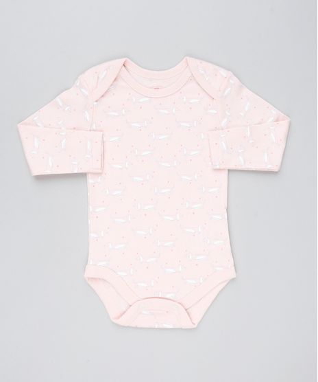 Body-Infantil-Estampado-de-Cachorro-Manga-Longa-Rosa-Claro-9443989-Rosa_Claro_1