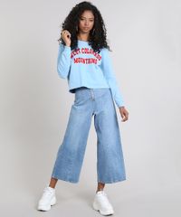 Blusao-Feminino-em-Moletom-com-Estampa-Flocada-Azul-Claro-9502285-Azul_Claro_3
