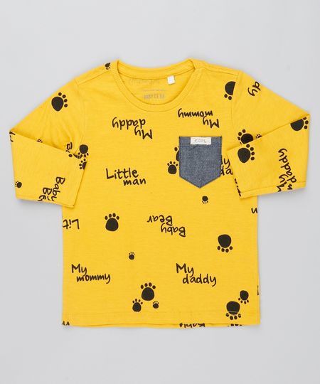 Camiseta-Infantil-Estampada--Little-man--Flame-Bolso-Manga-Curta-Mostarda-9520585-Mostarda_1 Camiseta-Infantil-Estampada--Little-man--Flame-Bolso-Manga-Curta-Mostarda-9520585-Mostarda_1