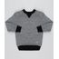 Sueter-Infantil-em-Trico-Decote-Redondo-Cinza-Mescla-Escuro-9358246-Cinza_Mescla_Escuro_1