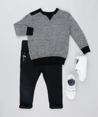 Sueter-Infantil-em-Trico-Decote-Redondo-Cinza-Mescla-Escuro-9358246-Cinza_Mescla_Escuro_3 Sueter-Infantil-em-Trico-Decote-Redondo-Cinza-Mescla-Escuro-9358246-Cinza_Mescla_Escuro_3