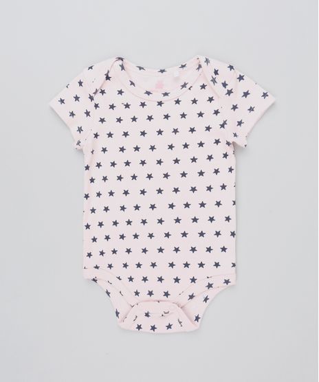 Body-Infantil-Estampado-de-Estrelas-Manga-Curta-Rosa-Claro-9544183-Rosa_Claro_1