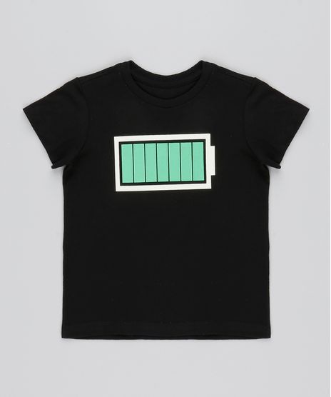 Camiseta-Infantil-Bateria-Carregada-Manga-Curta-Preta-9540947-Preto_1