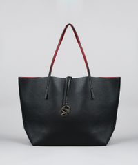 Bolsa-Shopper-Feminina-Grande-Dupla-Face-Com-Metais-Preta-8506427-Preto_1