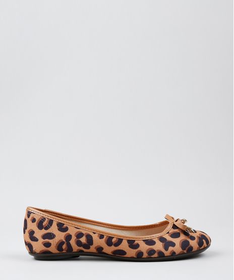Sapatilha-Feminina-Moleca-Estampada-Animal-Print-com-Laco-Caramelo-9558593-Caramelo_1