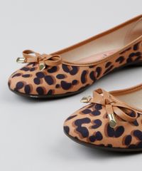 Sapatilha-Feminina-Moleca-Estampada-Animal-Print-com-Laco-Caramelo-9558593-Caramelo_2