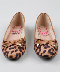Sapatilha-Feminina-Moleca-Estampada-Animal-Print-com-Laco-Caramelo-9558593-Caramelo_4