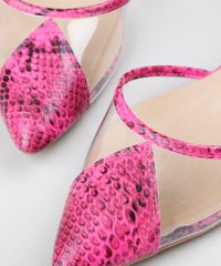 Sapatilha-Feminina-Estampada-Animal-Print-Bico-Fino-Rosa-Neon-9568629-Rosa_Neon_5