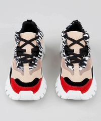 Tenis-Feminino-Chunky-Com-Recortes-Bege-9519377-Bege_4