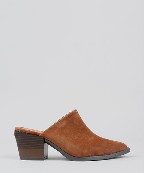 Mule-Feminino-Oneself-Bico-Fino-Marrom-9519372-Marrom_1