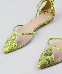 Sapatilha-Feminina-Estampada-Animal-Print-Bico-Fino-Verde-Neon-9568625-Verde_Neon_2