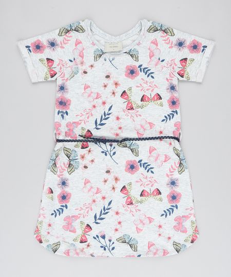 Vestido-Infantil-em-Moletom-Estampado-Floral-com-Cinto-Manga-Curta-Cinza-Mescla-9537308-Cinza_Mescla_1 Vestido-Infantil-em-Moletom-Estampado-Floral-com-Cinto-Manga-Curta-Cinza-Mescla-9537308-Cinza_Mescla_1