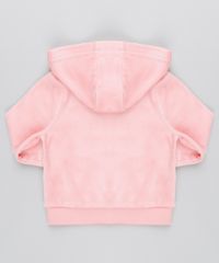 Blusao-Infantil--Love--em-Plush-com-Capuz-Rosa-9345936-Rosa_2