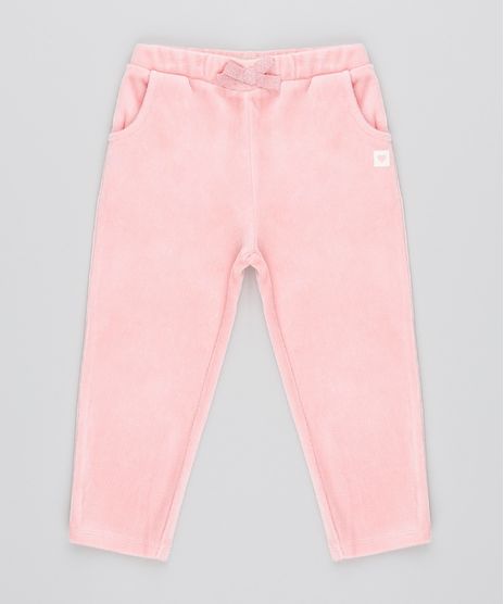 Calca-Infantil-em-Plush-com-Bolso-Rosa-Escuro-9346235-Rosa_Escuro_1