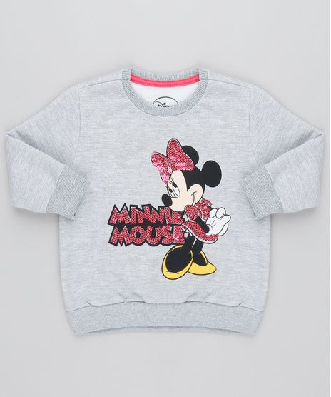 Blusao-Infantil-Minnie-com-Paete-em-Moletom-Manga-Longa--Cinza-Mescla-9199193-Cinza_Mescla_1