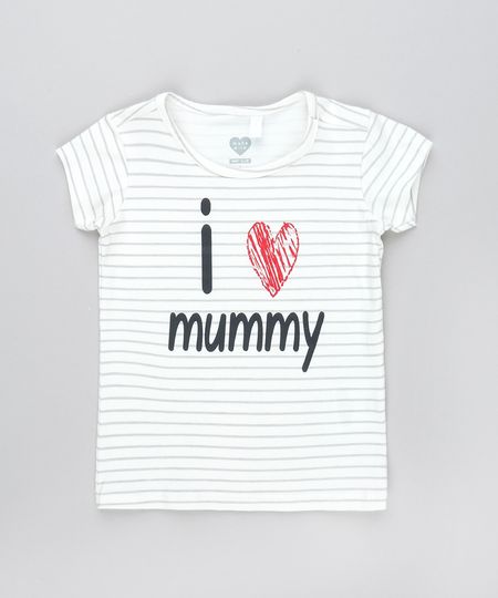 Blusa-Infantil--I-Love-Mummy--Estampada-Listrada-Manga-Curta-Off-White-9540153-Off_White_1