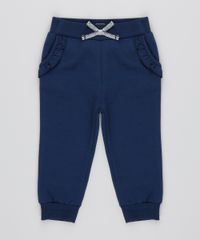 Calca-Infantil-com-Babado-e-Laco-com-Lurex-em--Moletom-Azul-Marinho-9362359-Azul_Marinho_1