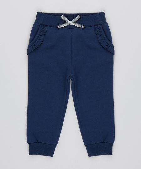 Calca-Infantil-com-Babado-e-Laco-com-Lurex-em--Moletom-Azul-Marinho-9362359-Azul_Marinho_1 Calca-Infantil-com-Babado-e-Laco-com-Lurex-em--Moletom-Azul-Marinho-9362359-Azul_Marinho_1