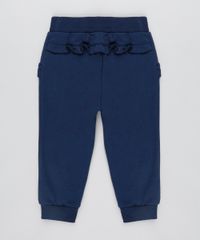 Calca-Infantil-com-Babado-e-Laco-com-Lurex-em--Moletom-Azul-Marinho-9362359-Azul_Marinho_2