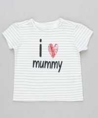 Blusa-Infantil--I-Love-Mummy--Estampada-Listrada-Manga-Curta-Off-White-9545650-Off_White_1