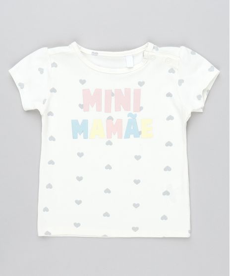 Blusa-Infantil--Minnie-Mamae--Estampada-com-Coracao-Manga-Curta-Amarelo-Claro-9545651-Amarelo_Claro_1