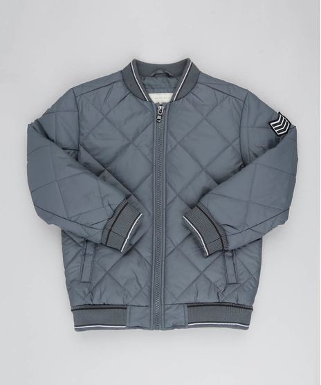 Jaqueta-Infantil-Bomber-Puffer-Matelasse-Cinza-9360988-Cinza_1