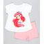 Conjunto-Infantil-Ariel-A-Pequena-Sereia-Manga-Curta-Off-White---Short-em-moletom-Rosa-Claro-9541028-Rosa_Claro_1