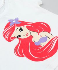 Conjunto-Infantil-Ariel-A-Pequena-Sereia-Manga-Curta-Off-White---Short-em-moletom-Rosa-Claro-9541028-Rosa_Claro_4