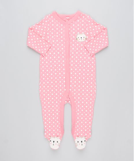 Macacao-Infantil-Gatinho-Estampado-de-Coracao-Rosa-9188425-Rosa_1