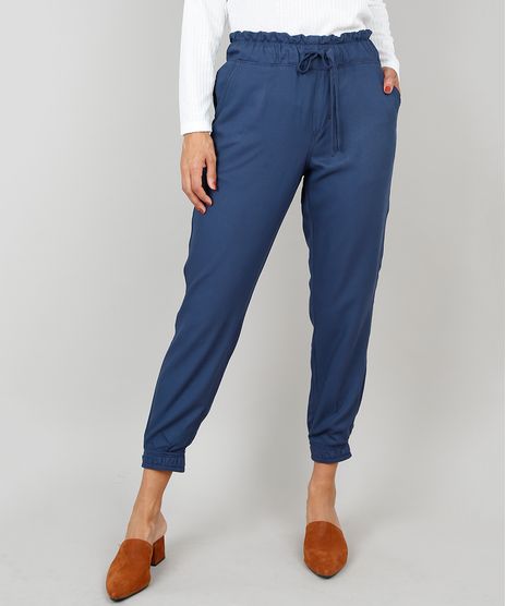 Calca-Jeans-Feminina-Clochard-Jogger-Com-Amarracao-Azul-Escuro-9560827-Azul_Escuro_1