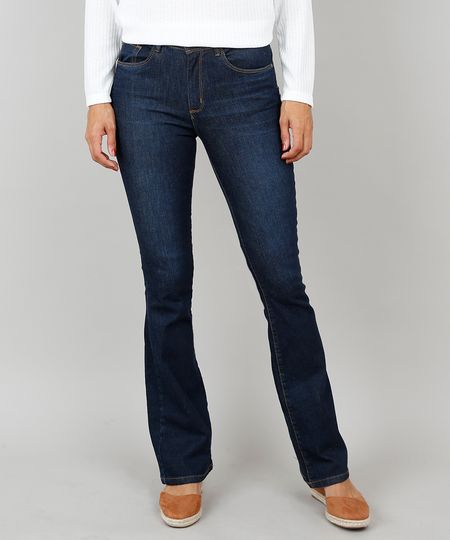 Calca-Jeans-Feminina-Boot-Cut-Cintura-Media-Azul-Escuro-9570207-Azul_Escuro_1