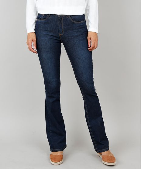 Calca-Jeans-Feminina-Boot-Cut-Cintura-Media-Azul-Escuro-9570207-Azul_Escuro_1