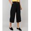 Calca-Feminina-Pantacourt-com-Faixa-para-Amarrar-Preto-9521122-Preto_1